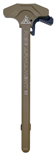 Picture of Rise Armament Extended Charging Handle RA-212 FDE Aluminum for AR-15 RA212FDE