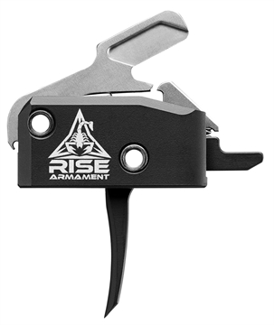 Picture of Rise Armament RA-434 High Performance Flat Trigger Single-Stage Fits AR-Platform RA434BLKAWP