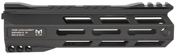 Picture of Rise Armament RA-905 Handguard made of 6061-T6 Aluminum with Black Anodized Finish M-LOK Design Picatinny Rail & 7.50" OAL for AR-15 RA905075BLK