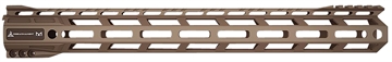 Picture of Rise Armament RA-905 Handguard 13.50" 6061-T6 Aluminum Flat Dark Earth Cerakote with M-LOK & Picatinny Rail for AR-15 RA905135FDE