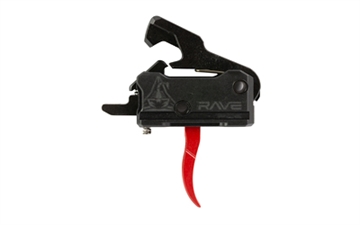 Picture of Rise Armament  Rave Pistol Caliber Carbine Black/Red Curved  T017-PCC-RED