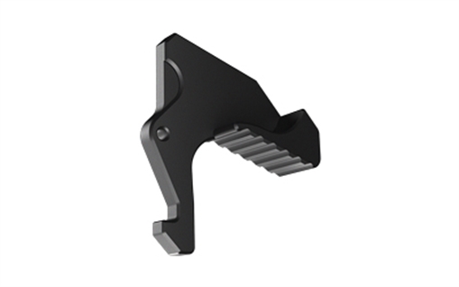 Picture of Rise Armament Extended Charging Handle Latch RA-212 Black Aluminum fits Mil-Spec AR Charging Handles RA212GIBLK