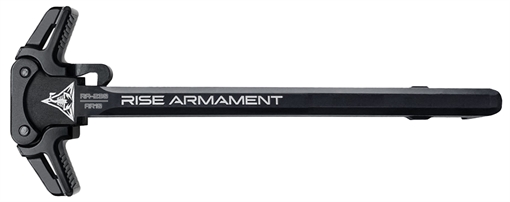 Picture of Rise Armament RA-230 Charging Handle AR-10 Black Anodized Aluminum Ambidextrous Hand RA230BLK