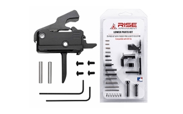 Picture of Rise Armament Rave, Lower Parts Kit, Black, Lower Parts Kit T017F-12003