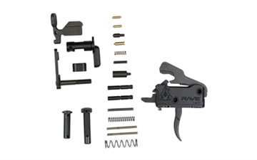 Picture of Rise Armament Rave, Single Stage Trigger, Includes Lower Parts Kit, Fits AR-15, Black T017-12003