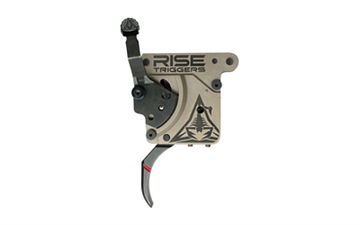 Picture of Rise Armament Reliant Pro, Single Stage Trigger, Curved, 1 to 3Lbs, Fits Remington 700, Flat Dark Earth/Black RA-735-C RA735C