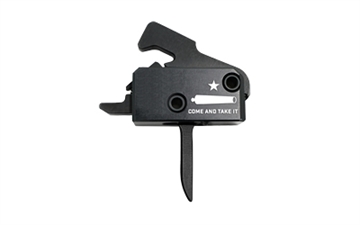 Picture of Rise Armament Super Sporting Trigger, Trigger, Black, Come And Take It Logo RA-140F-CTI