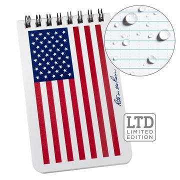 Picture of Rite in the Rain 3''x5'' Notebook - Red/White/Blue Flag FLW35