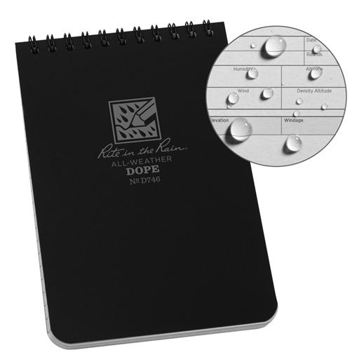 Picture of Rite in the Rain DOPE Logbook D746