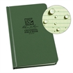 Picture of Rite in the Rain Fabrikoid Universal Bound Book - 4.75 x 7.5 - Green 970F
