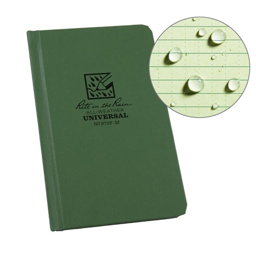Picture of Rite in the Rain Fabrikoid Universal Hard Cover Book - 4.25'' x 6.75'' 970F-M