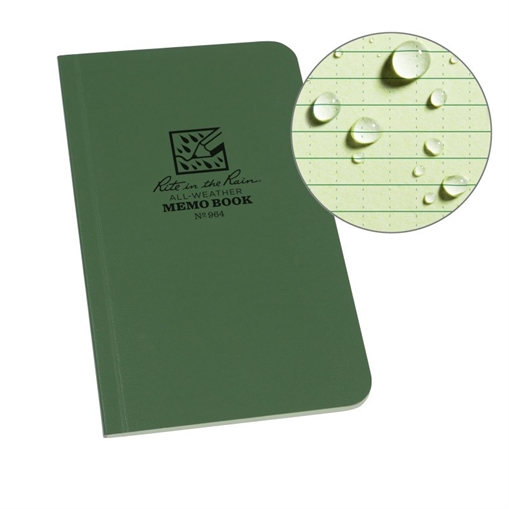 Picture of Rite in the Rain Field-Flex Universal Memo Book - Green  632281117 964