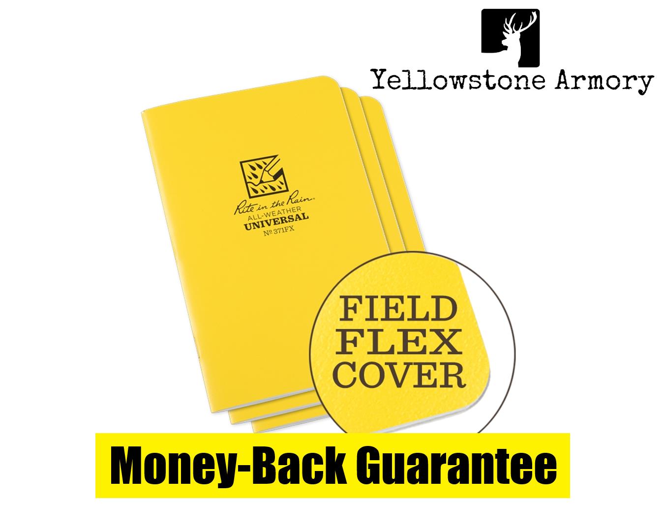 Rite in the Rain Field-Flex Universal Stapled Notebook 4.625 x 7 - 3 371FX-img-0