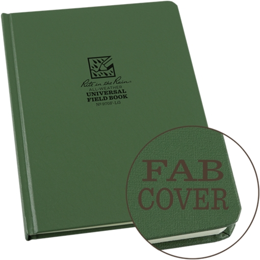 Picture of Rite in the Rain Hard-Cover Notebook (6.75'' x 8.75'') 970F-LG