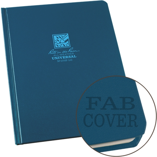 Picture of Rite in the Rain Hard-Cover Notebook (6.75'' x 8.75'') 270F-LG