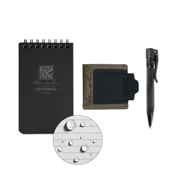 Picture of Rite in the Rain All-Weather Monsoon Adhesive Pen and Card Holder Kit PH2-KIT