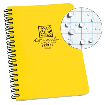Picture of Rite in the Rain Polydura Side Spiral Field Notebook - 4.875 x 8.125 353