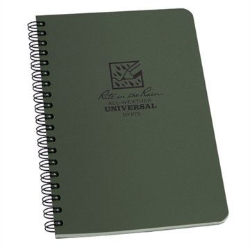 Picture of Rite in the Rain Polydura Side-Spiral Notebook (4.875'' x 7'') 973
