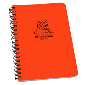 Picture of Rite in the Rain Polydura Side-Spiral Notebook (4.875'' x 7'') OR73