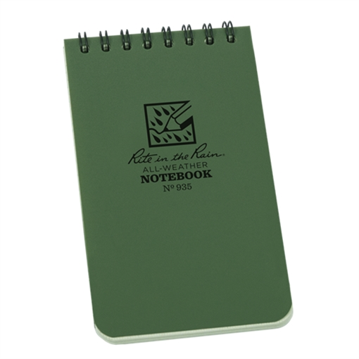 Picture of Rite in the Rain Polydura Top-Spiral Notebook (3'' x 5'') 935