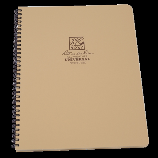 Picture of Rite in the Rain Side Spiral Notebook - 8.75 x 11 973T-MX