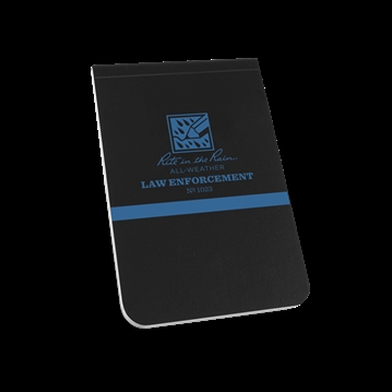Picture of Rite in the Rain Thin Blue Line All-Weather Notebook (3.25'' x 5.25'') 1023