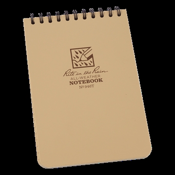 Picture of Rite in the Rain Top Spiral Notebook - 4 x 6 946T