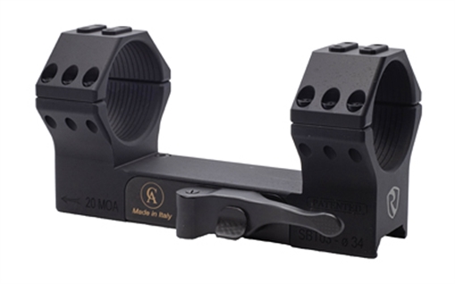 Picture of Riton Optics Contessa, 34mm Quick Detach Mount, Picatinny, Hardened Steel, 0 MOA, Black XRC34QD23