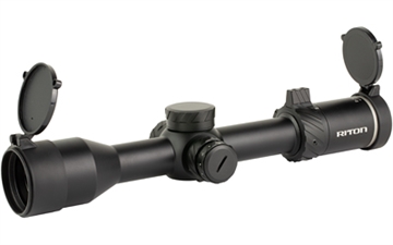 Picture of Riton Optics 5 SERIES PRIMAL, Rifle Scope, 2-12X44mm, 30MM Tube, RDH Reticle with Illuminated 1/2MOA Center Dot, Black 5P212ASI24