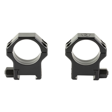 Picture of Riton Optics Contessa, 30mm Picatinny Rings, Hardened Steel, 12mm Height, Black XRC3012S23