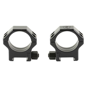 Picture of Riton Optics Contessa, 30mm Picatinny Rings, Hardened Steel, 8mm Height, Black XRC308S23