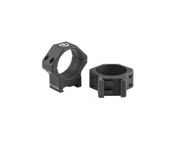 Picture of Riton Optics Contessa, 30mm Light Picatinny Rings, Aluminum Alloy, 12mm Height, Black XRC3012A23