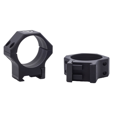 Picture of Riton Optics Contessa, 30mm Light Picatinny Rings, Aluminum Alloy, 8mm Height, Black XRC308A23