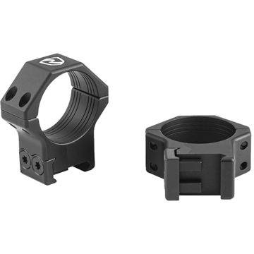 Picture of Riton Optics Contessa, 34mm Light Picatinny Rings, Aluminum Alloy, 12mm Height, Black XRC3412A23