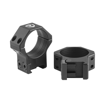 Picture of Riton Optics Contessa, 34mm Light Picatinny Rings, Aluminum Alloy, 8mm Height, Black XRC348A23
