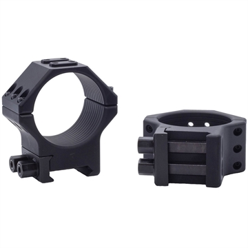 Picture of Riton Optics Contessa, 34mm Picatinny Rings, Tactical, 10mm Height, Black XRC3410T23