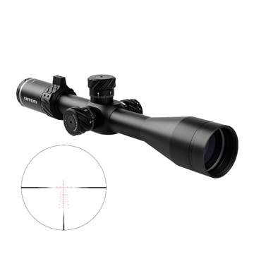 Picture of Riton Optics 3 Series Conquer, Rifle Scope, 6-24X50mm, 30mm Tube, MPSR Illuminated Reticle, First Focal Plane, Black 3C624LFI23