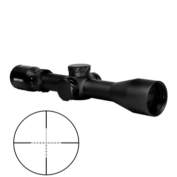 Picture of Riton Optics 3 SERIE0 PRIMAL, Rifle Scope, 3-15x44mm, 30mm Tube, XRP Reticle, Black 3P315ASLW24