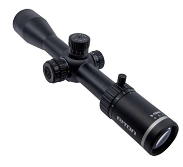 Picture of RITON X3 CONQUER 3-15X44 ILLUMINATED PDTR MOA RETICLE SCOPE SFP 30MM TUBE MATTE W THROW LEVER 3C315ASI