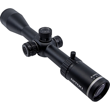 Picture of RITON X3 CONQUER 6-24X50 ILLUMINATED PDTR MRAD RETICLE SCOPE FFP30MM TUBE MATTE THROW LEVER 3C624AFI