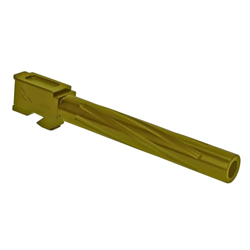 Picture of Rival Arms Precision V1 Drop-In Barrel 9mm Luger 5.31" Gold PVD Finish 416R Stainless Steel Material for Glock 34 Gen3-4 RA20G701E
