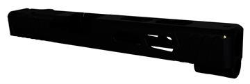 Picture of Rival Arms Precision Slide A1 Docter Cut Black QPQ Case Hardened 17-4 Stainless Steel for Glock 34 Gen 3 RA10G705A