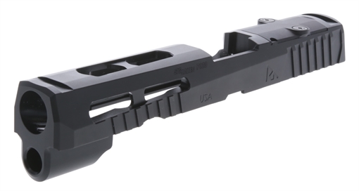 Picture of Rival Arms Optic Ready Slide A1 Sig P320 Full Size RMR Cut QPQ Black 416R Stainless Steel RA10P401A