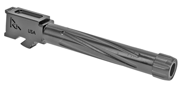 Picture of Rival Arms Precision V1 Drop-In Barrel 9mm Luger 4.49" Stainless PVD Finish 416R Stainless Steel Material with Threading for Glock 17 Gen5 RA20G104D