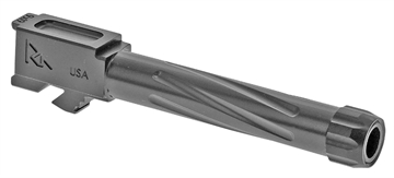 Picture of Rival Arms Precision V1 Drop-In Barrel 9mm Luger 4.02" Stainless PVD Finish 416R Stainless Steel Material with Threading for Glock 19 Gen5 RA20G204D