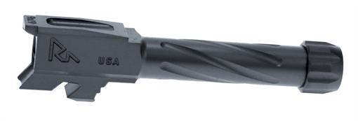 Picture of Rival Arms Precision V1 Drop-In Barrel 9mm Luger 3.41" Stainless PVD Finish 416R Stainless Steel Material with Threading for Glock 43 RA20G302D