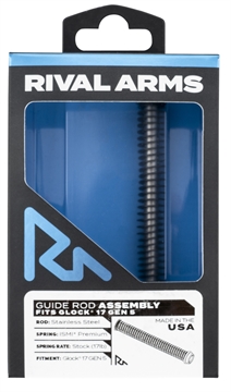 Picture of Rival Arms Guide Rod Assembly, Fits Glock 17 Gen5, Premium Guide Spring, Stainless Steel RA-RA50G121S