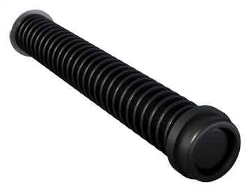 Picture of Rival Arms Guide Rod Assembly fits Glock 19 Gen 4 Stainless Steel with Titanium Finish RA50G211S