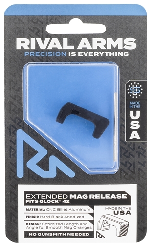Picture of Rival Arms Magazine Release Sig P320 Extended Hard Black Anodized Aluminum RA72S001A
