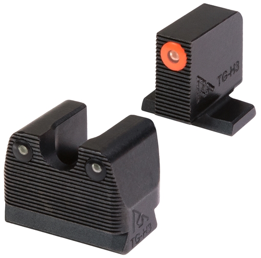 Picture of Rival Arms SIG Sauer 3-Dot Night Sights Green Tritium Orange Outline Front Sight-Green Tritium Black Outline Rear Sight RARA1A231S